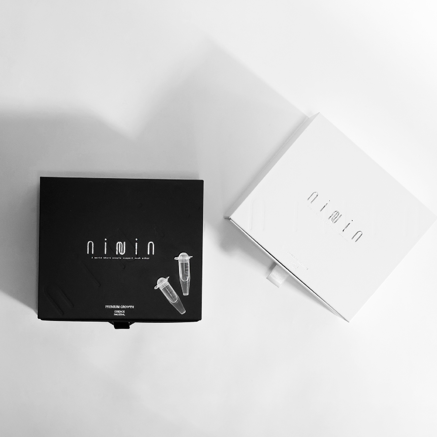 Morning and night serum set
