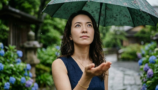 梅雨の肌荒れ対策｜ベタつきと乾燥を防ぐ水分重視スキンケア
