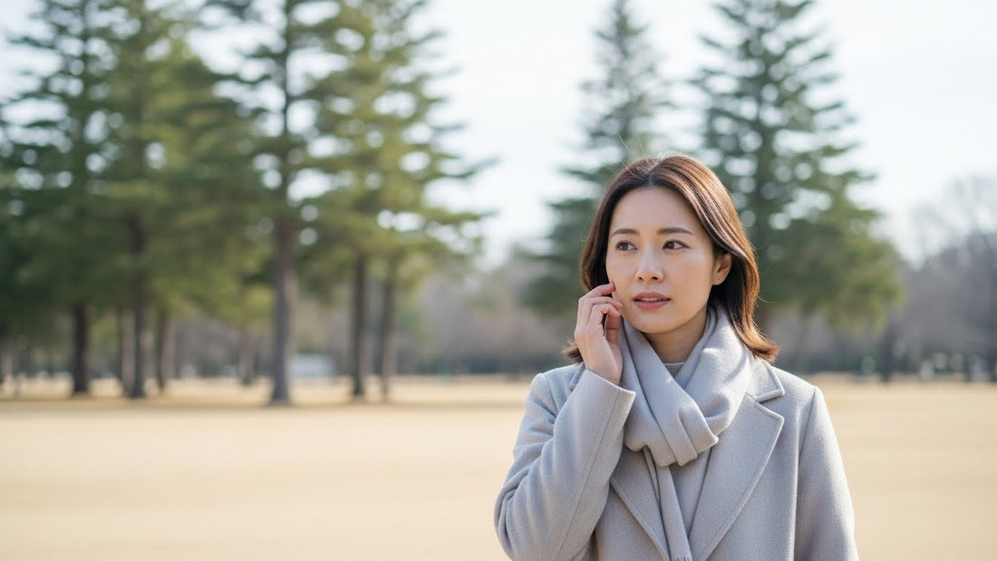 花粉は鼻より先に“肌”にくる